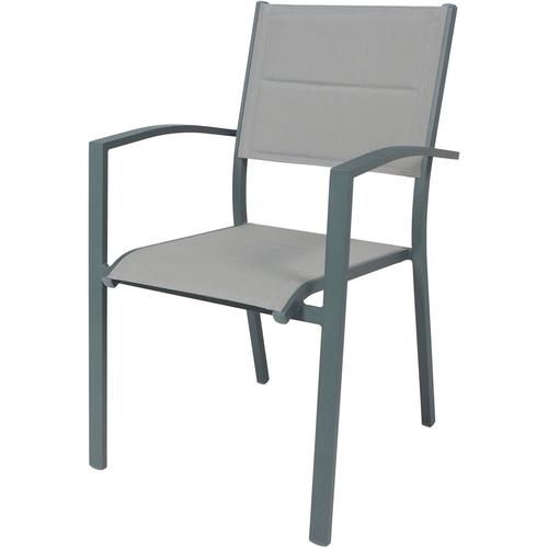 Fauteuil Hyba Canberra Gris Anthracite