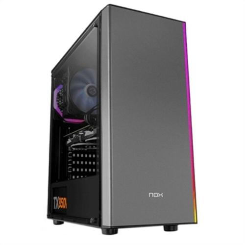 Boîtier Demi Tour Micro ATX / Mini ITX / ATX NOX Infinity Omega LED RGB Noir