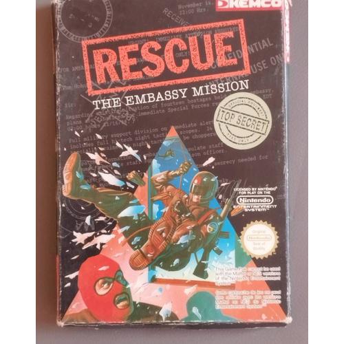 Rescue The Embassy Mission Nintendo Nes 