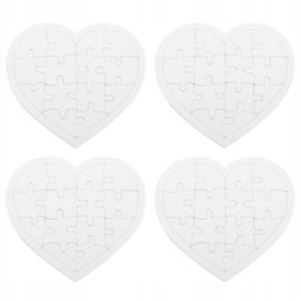4 Ensembles De Bricolage Puzzle Vierge Coeur Puzzle,Jouet 3 4 5 6 7 + 8 Ans Gar?On Fille Cadeau Pour Les Enfants