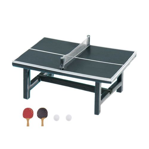 Ensemble De Tennis De Table Miniature, 5 Pcs Pour Le Monde Des Lutins - Rico Design Multicolor