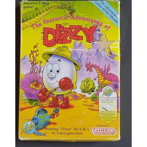 The Fantastic Adventures Dizzy Nintendo Nes 