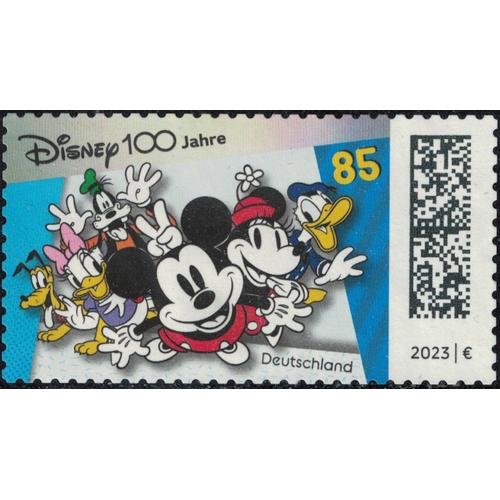 Allemagne Used Centenaire Dessins Animés Disney Cartoons Mickey Minnie Su