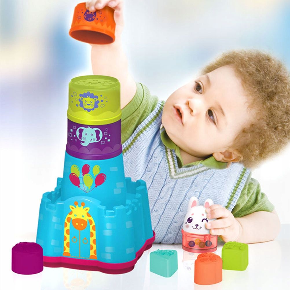 1 Jeu De Blocs D'empilage De Puzzle 3d Pour Tout-Petits,Joue... - 4