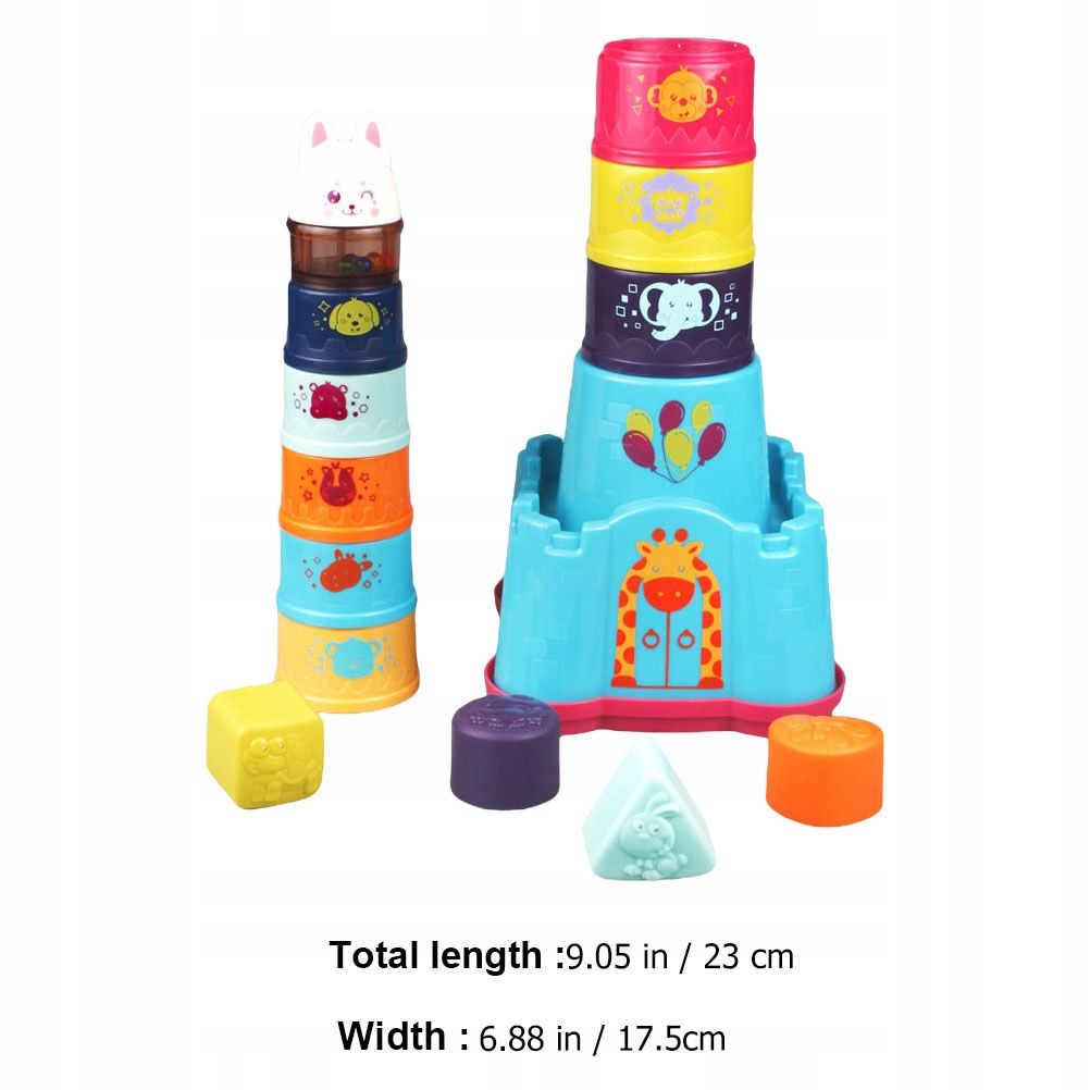 1 Jeu De Blocs D'empilage De Puzzle 3d Pour Tout-Petits,Joue... - 6