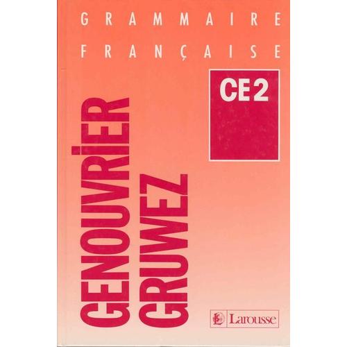 Grammaire Française, Ce2