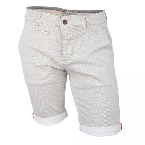 Bermuda Chino Coton Stretch Armuré Varen Homme Blaggio