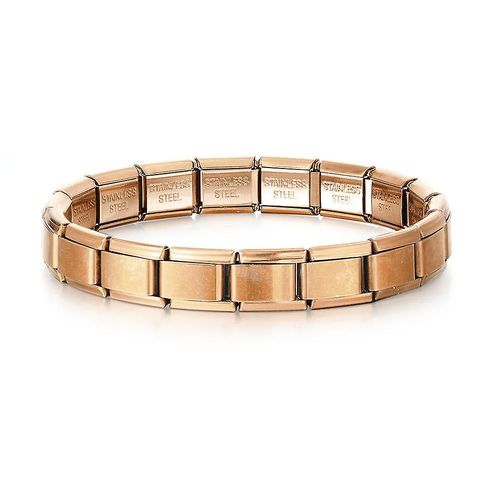 Concept 2024 Hot Sales Fashion New Italian Charm Bracelet Stainless Steel One Article 18 Modules 9mm Bracelet Diy Jewelry Bt001