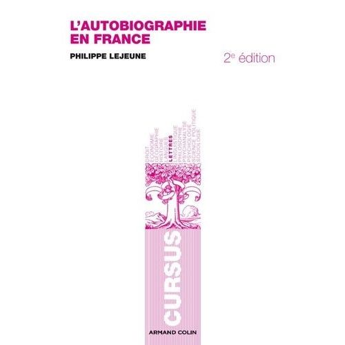 L'autobiographie En France