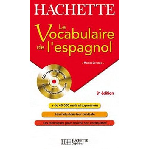 Le Vocabulaire De L'espagnol - (1 Cd-Rom)
