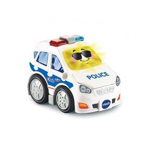 Chris Lieutenant De Police Avec Musique, Sons, Lumiere - Vehicule Bebe 2-6 Ans - Tut Tut Vtech Bolide Sos - Set Voiture Et Carte