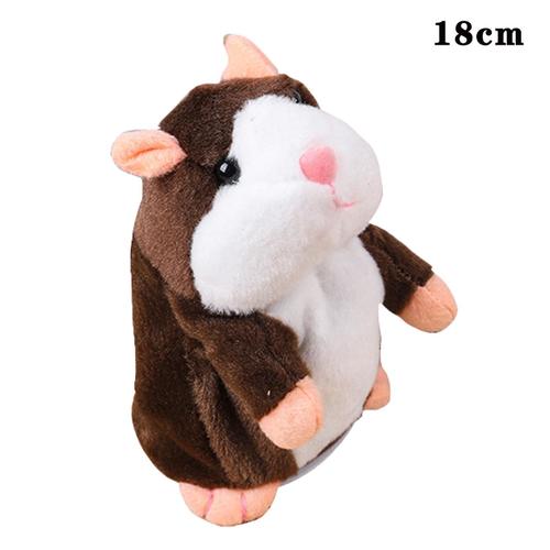 Interesting Talking Hamster Plush Animal Doll Sound Walking Speech Recording