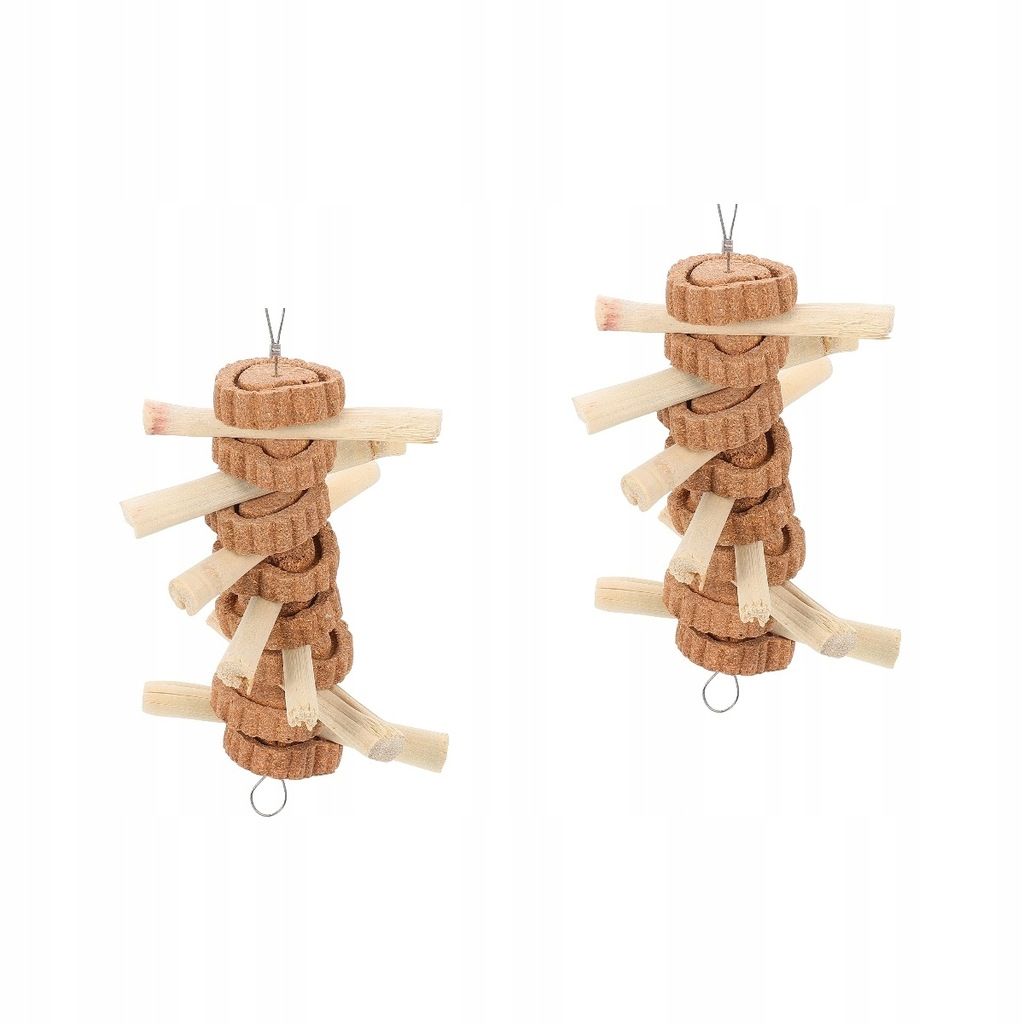 2x Jouets De Dentition Lapin Hamster Pour Lapin,Jouet 3 4 5 ... - 2