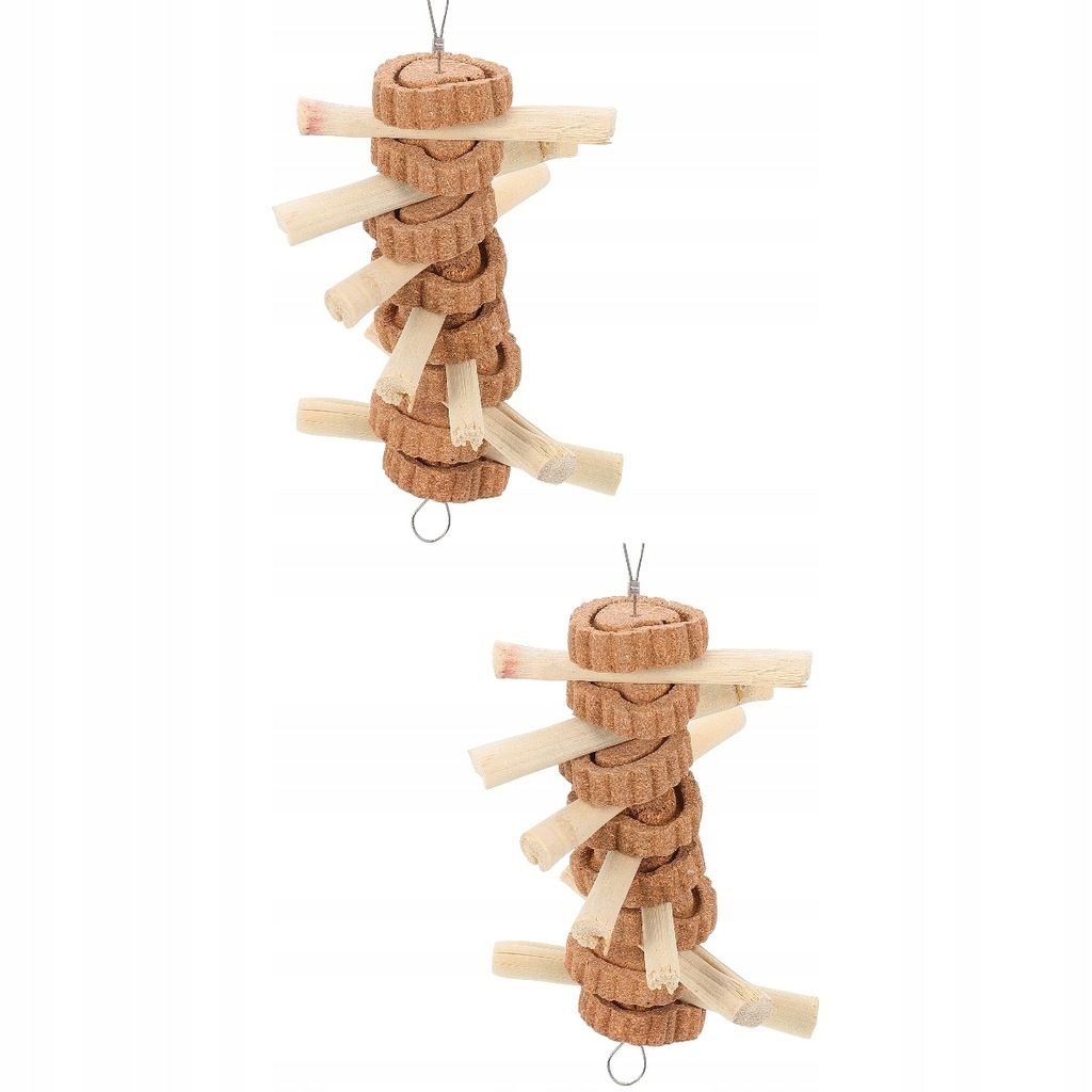 2x Jouets De Dentition Lapin Hamster Pour Lapin,Jouet 3 4 5 ... - 3