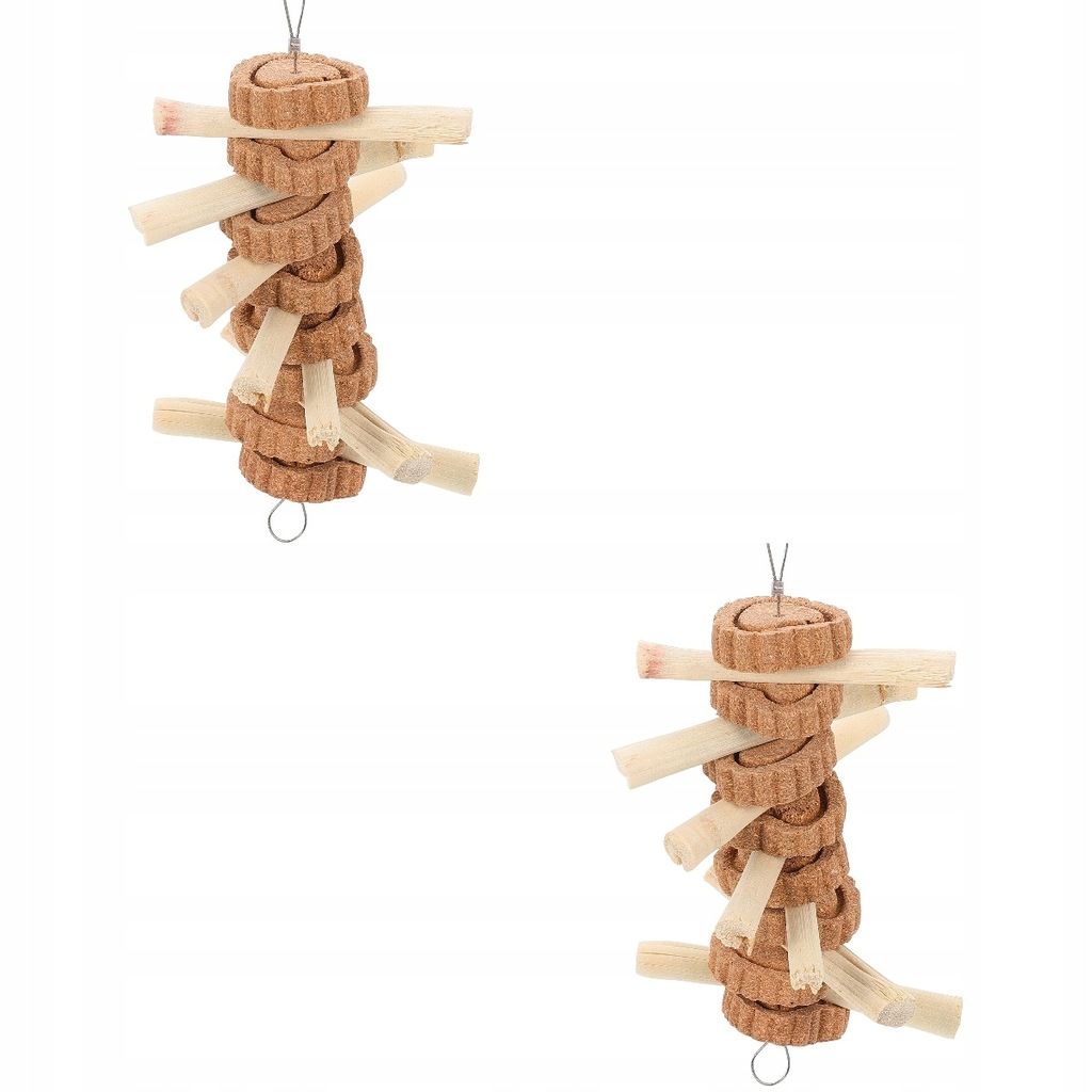 2x Jouets De Dentition Lapin Hamster Pour Lapin,Jouet 3 4 5 ... - 5