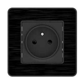 zenitech - Multiprise 5 prises avec interrupteur - noir - 1,5m Pas Cher