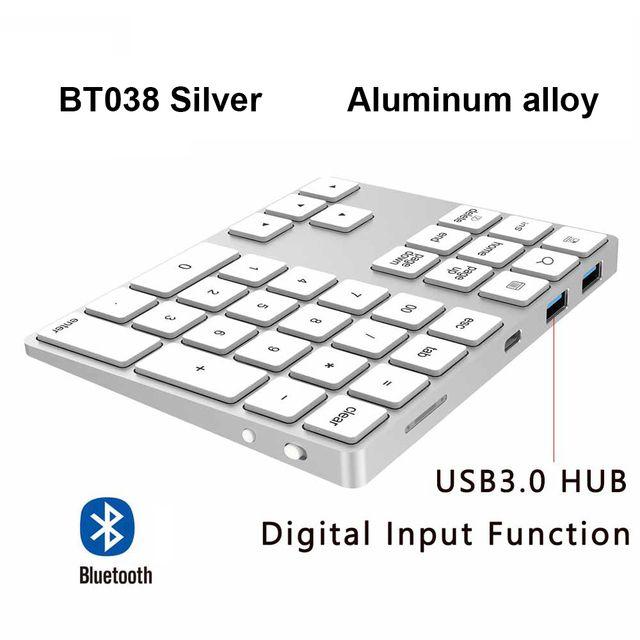 Clavier Numérique Hub Bluetooth USB-C pour MacBook Pro 