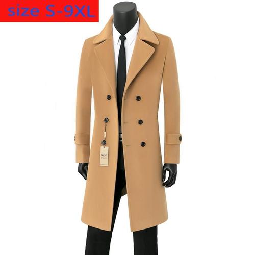 Taille discount homme manteau