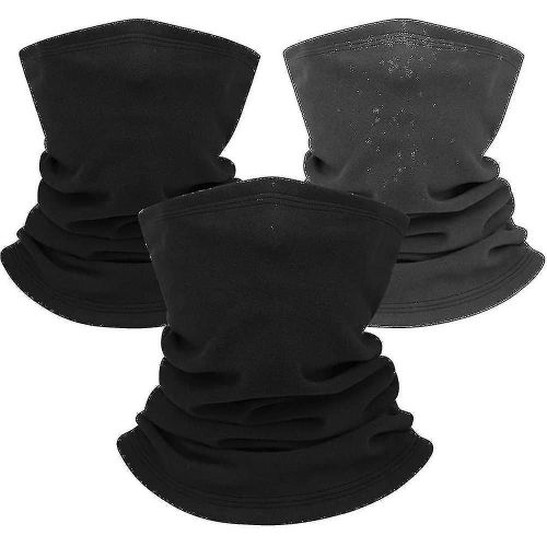 Neck Warmer Men Women Tube Scarf Fleece Hats Windproof Loop Scarf Neck Warmer Ski Mask Elastic For Running Skiing Cycling Snowboarding Climbing Motorc