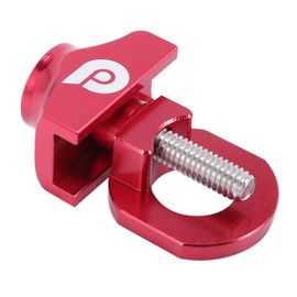 Tendeur De Chaîne De Vélo Ajusteur Alliage D¿Aluminium Fixation De Vélo Boulon De Boulon De Vélo À Vitesse Unique Vis De Boulon