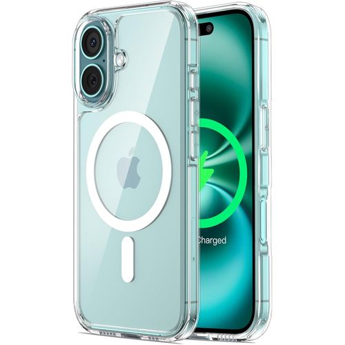 Coque Silicone Transparente Compatible Magsafe Pour Iphone 16 Plus Little Boutik©