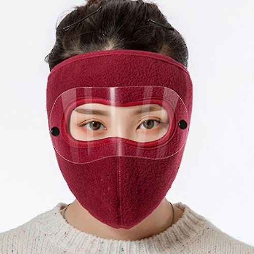 Hiver Outdoor Riding Ski Mask Pare-Brise Face Hood Cs Mask Balaclava Warm Hat
