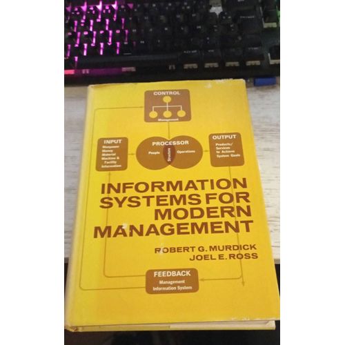 Information Systems For Modern Managment Murdick 