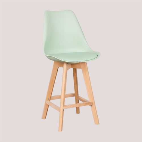 Lot De 2 Tabourets Hauts 67 Cm Nordic Céladon