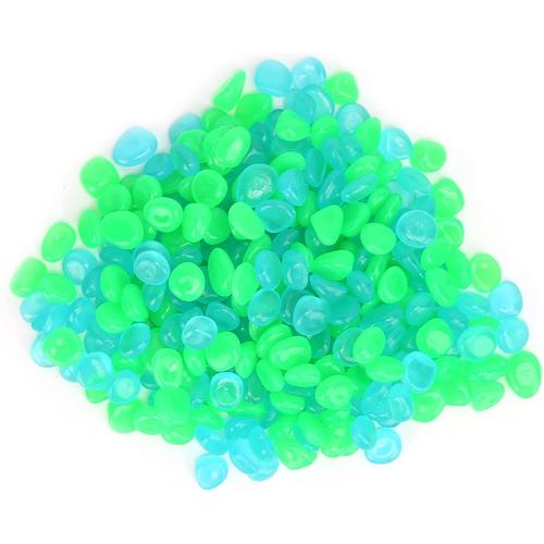 300 Pièces Galets Lumineux Colorés Galets Lumineux Décoration D'aquarium Gravier Pour Jardin, Aquarium, Aquarium, Allées, Pot De Fleurs