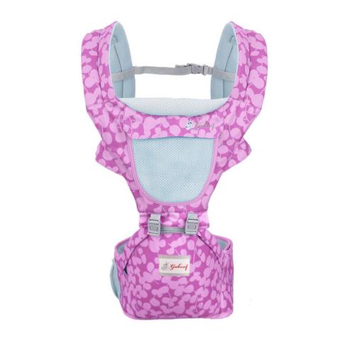 Couleur Rêve Violet Porte-Bébé Ergonomique, Écharpe, Tabouret À La Taille, Ceinture De Maintien, Porte-Bébé Kangourou, Siège De Hanche Polyvalent En Été