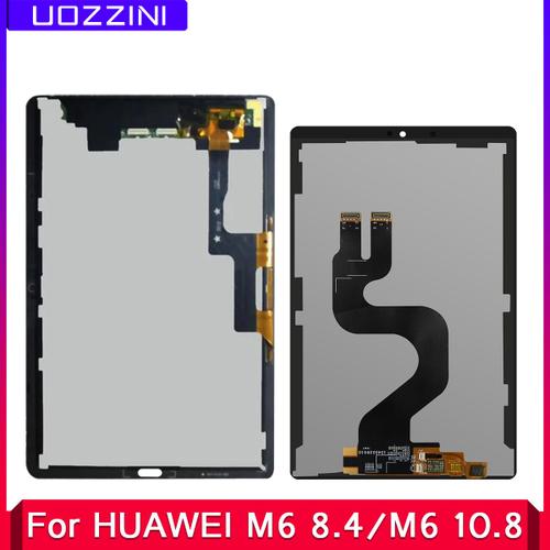 Écran Tactile Lcd Testé Pour Huawei Mediapad M6 8.4 /M6 10.8 Vrd-Al10 Vrd-W10 Scm-W09 Scm-Al09 Sm-W09