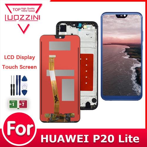 Écran Tactile Lcd Avec/Sans Cadre 5.84 Pouces Aaa +++ Pour Huawei P20 Lite / Huawei Nova 3e Ane-Lx1 Ane-Lx2