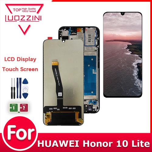 Ensemble Écran Tactile Lcd Avec Châssis 6.21 Pouces Pour Huawei Honor 10 Lite/Honour 10i Hry-Lx1 Hry-Lx2 Hry-Lx1t