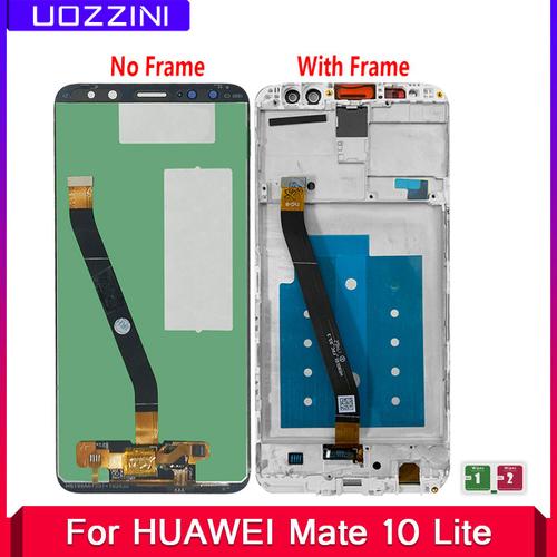 Ensemble Écran Tactile Lcd Sans Cadre Super Testé Pour Huawei Mate 10 Lite Nova 2i Rne-L01