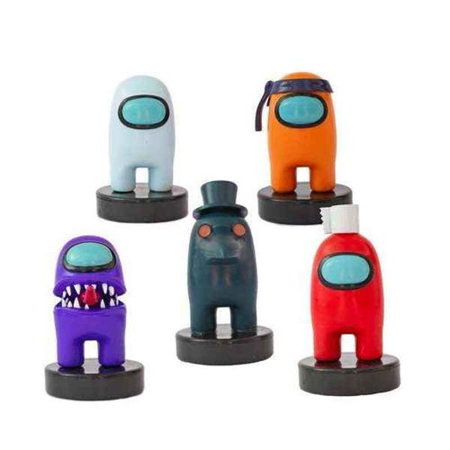 Bizak- Figurine Avec Sceau Pack De 5 Sous Blister Assortiment Aléatoire 64115041 Multicolore