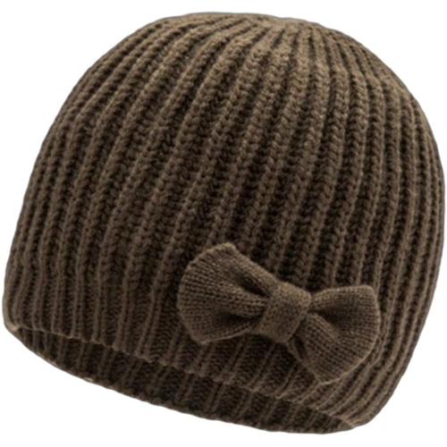 Bow Enfants Bonnet Bébé Enfant En Bas Âge Pour Fille Chapeaux Dhiver Tricoté Chaud Bonnet En Tricot