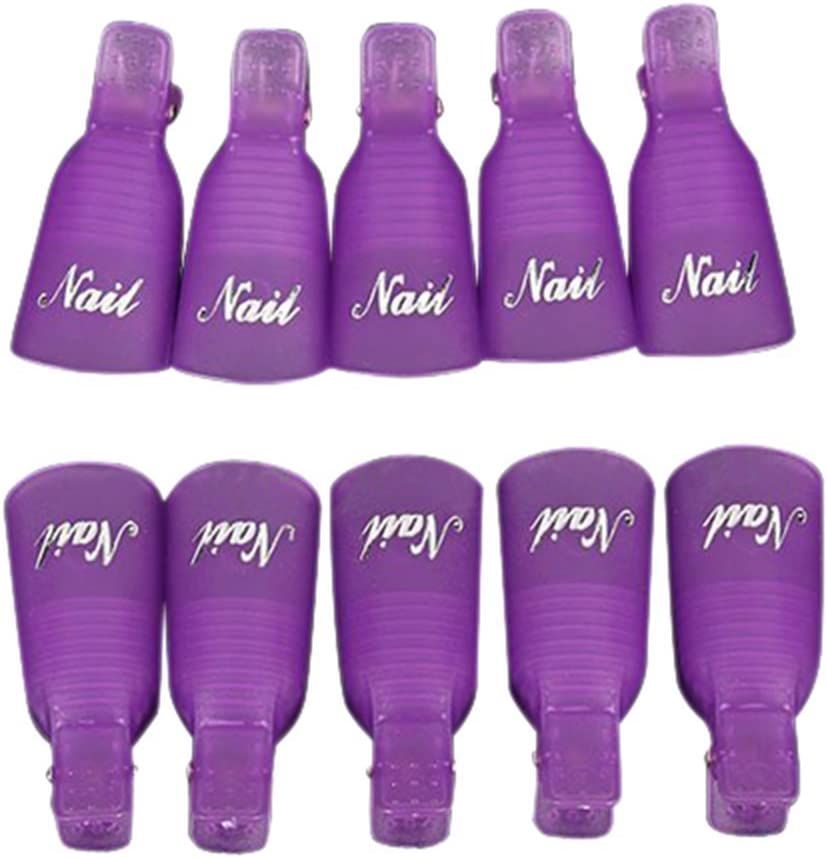 Lot De 10 Coupe-Ongles Spécial Pour Retirer Les Ongles Violet 