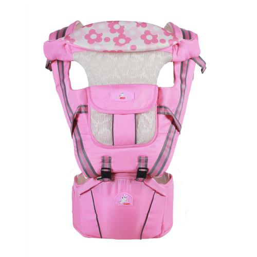 Couleur Jacquard Rose Taille Taille Unique Sac À Dos À Bandoulière Pour Bébé De 0 À 36 Mois, Porte-Bébé, Équipement Avec Siège Hipseat, Housse Pour Nouveau-Né, Pour Poussette