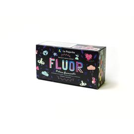 Kit De Peinture Fluo 6 Couleurs Assorties Le Noeud Papillon