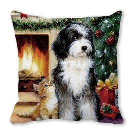 Housses de coussin chien marrant en livraison gratuite