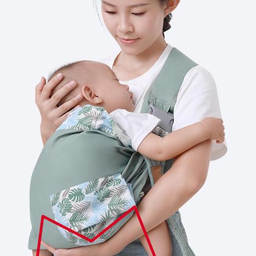 Generic Porte-bébé à double usage, écharpe pour nouveau-né, porte-couverture  d'allaitement en tissu maillé à prix pas cher