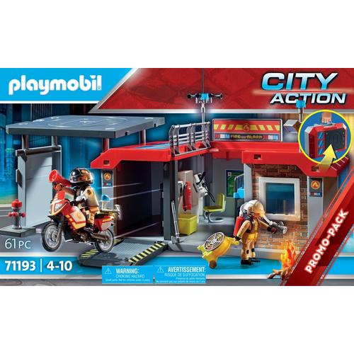 Playmobil 71193 - Caserne Pompiers Tran