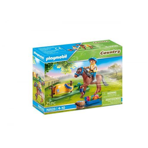 Playmobil 70523 - Cavalier Avec Poney Brun