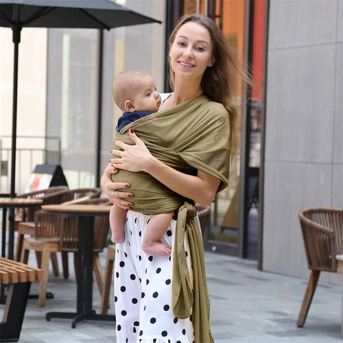 Couleur Wb0011 Baby Sling Wrap Front Carry Ergonomic Infant Strap Carrier Breathable Summer Newborn Simple Child Holding Belt