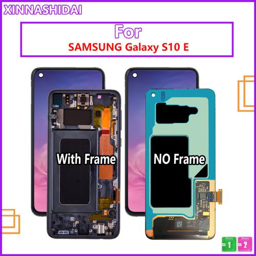 Ensemble Écran Tactile Lcd De Remplacement 100% Testé Pour Samsung Galaxy S10e G970fu