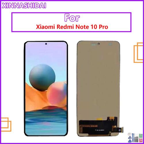 Ensemble Écran Tactile Lcd De Remplacement Pour Xiaomi Redmi Note 10 Pro M2101k6g