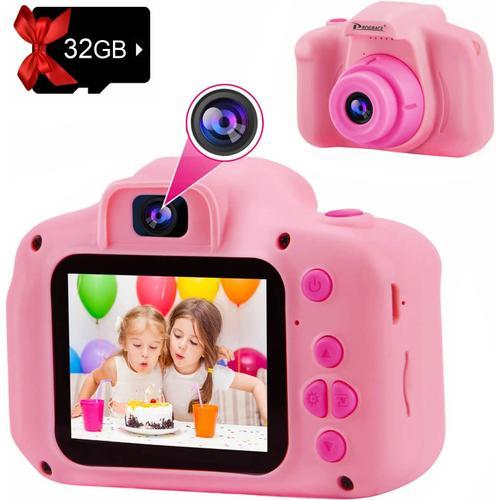 Caméra pour enfants filles, caméra pour enfants pour 3 4 5 6 7 8 9