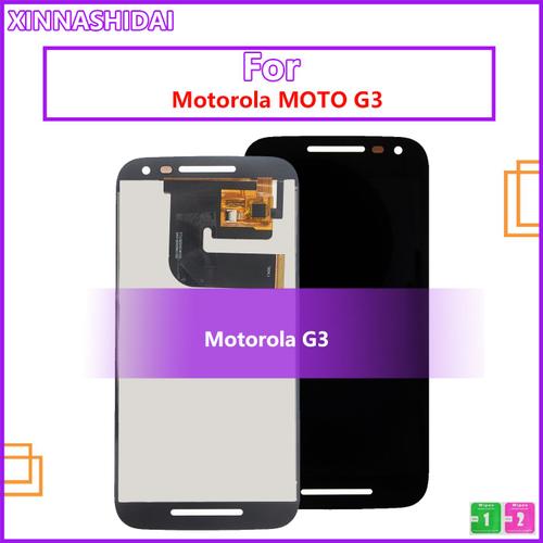 Ensemble Écran Tactile Lcd De Remplacement Pour Motorola Moto G3 G 3rd Gen Xt1544 Xt1550 Xt540 Xt1541