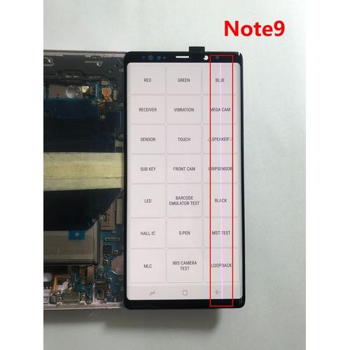 Ensemble Écran Tactile Lcd 6.4 Pouces Pour Samsung Galaxy Note 9 Sm-N960d N960f N960u