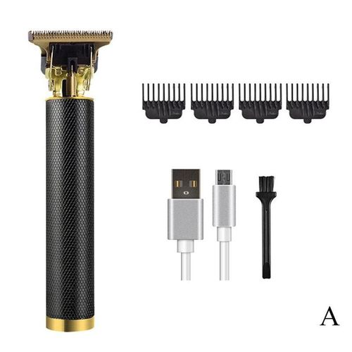 Tondeuse À Gazon Sans Fil Et Rechargeable Pour Bébé, Rasoir Pour Cheveux Chauve, Rasage À L'ancienne, A7l7